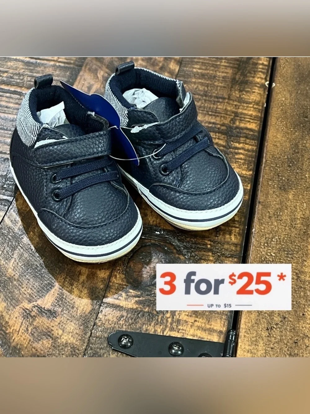 Stylish Navy Kids Shoes size 5